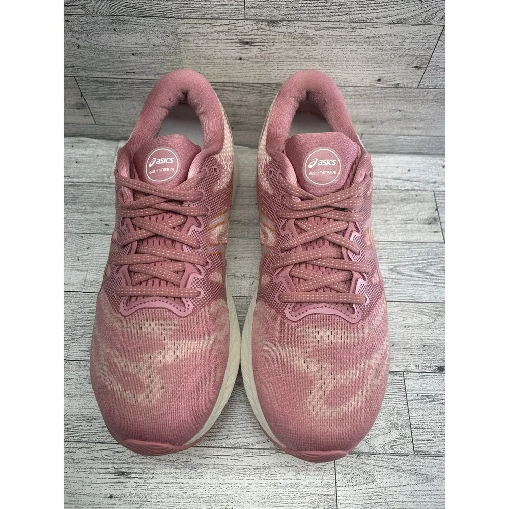 Asics Gel‎ Nimbus 23 Womens Running Shoes Size 9.5 Pink Athletic Sneakers